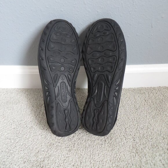 Skechers Womens Reggae Fest Willows Shoes Size 7 Black Slip On #49244 - Picture 9 of 10